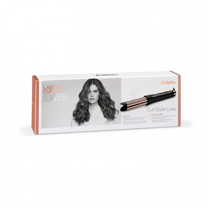 Rizador de pelo BaByliss Curl Styler Luxe 32W Negro/Oro Rosa - Ítem3