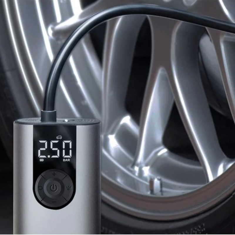 Cycplus A8 Cinza - Inflador elétrico - Item2