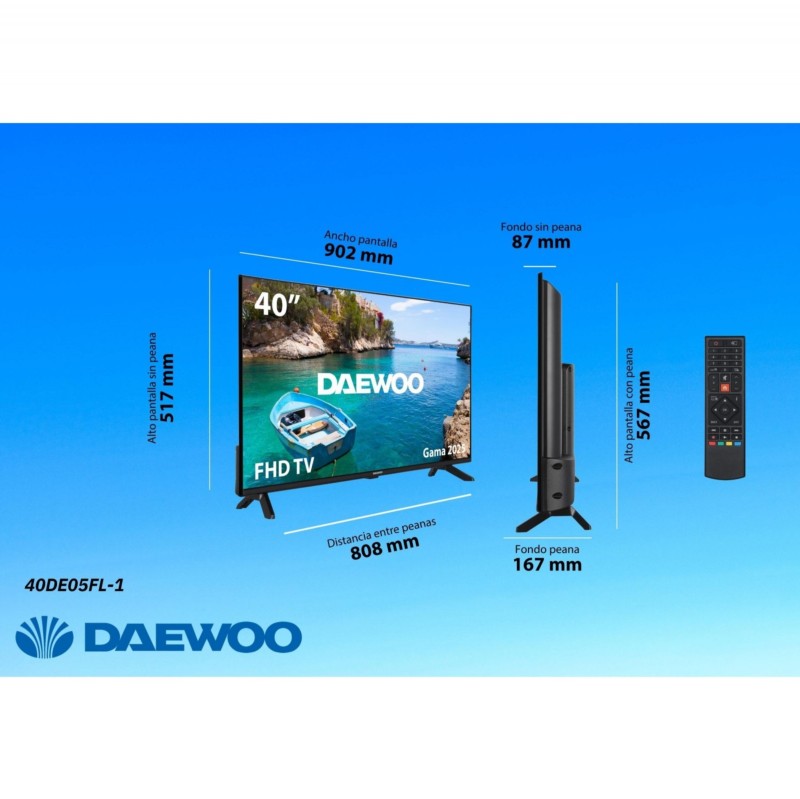 Téléviseur Daewoo 40 - Ítem6