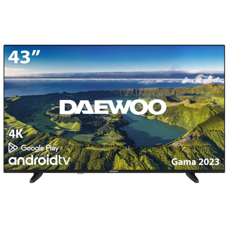 Daewoo 43DM72UA 43 4K Ultra HD LED Smart TV Preto - Televisão - Item