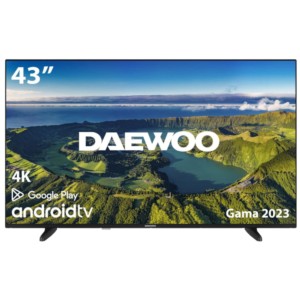 Daewoo 43DM72UA 43 UHD Smart TV Noir - Télévision
