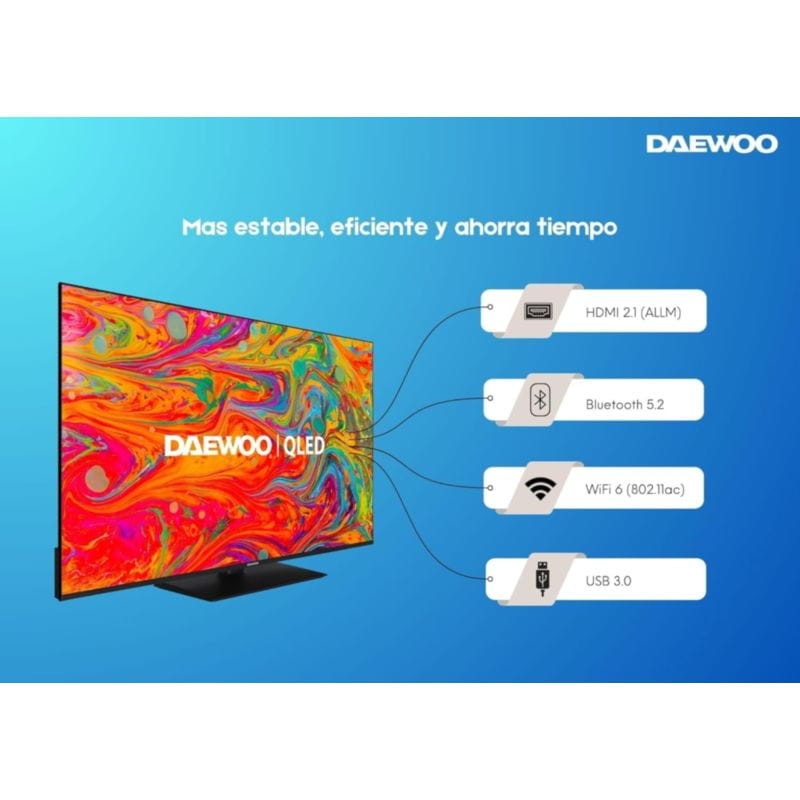 Televisor Daewoo 55DM65QV 55 - Ítem4