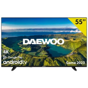 Daewoo 55DM72UA 55 4K UHD Smart TV Noir - Télévision