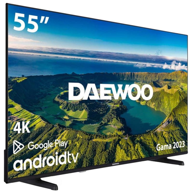 Daewoo 55DM72UA 55 4K UHD Smart TV Noir - Télévision - Ítem1
