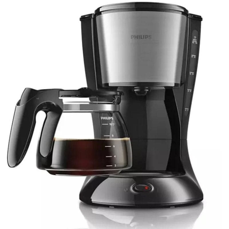Philips Daily Collection HD7462/20 Semi-automática 1000W 1,2L Negro, Acero inoxidable - Cafetera - Ítem1