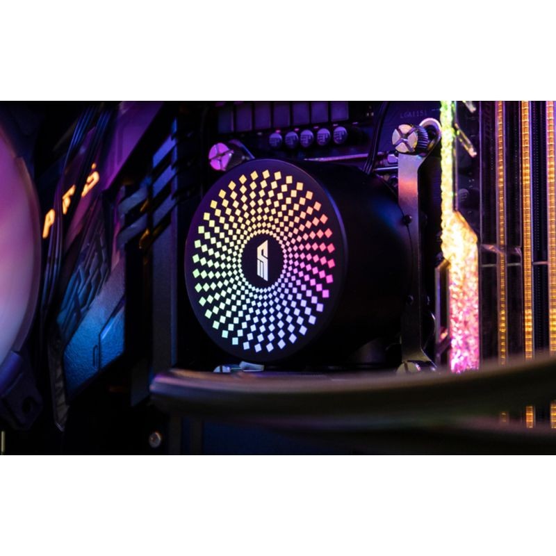 Darkflash DC-480 Radiant ARGB Negro - Sistema de refrigeración líquida - Ítem10