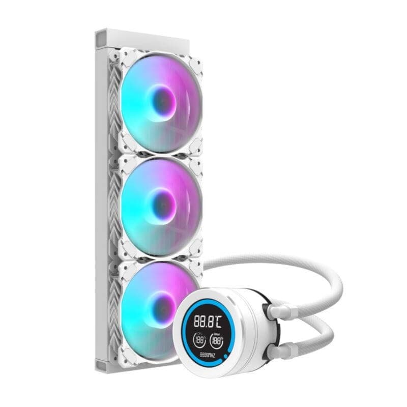 Système de refroidissement liquide Darkflash DN-D360 Blanc avec rétroéclairage
