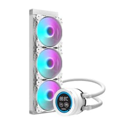 Système de refroidissement liquide Darkflash DN-D360 Blanc avec rétroéclairage