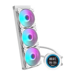 Système de refroidissement liquide Darkflash DN-D360 Blanc avec écran LCD