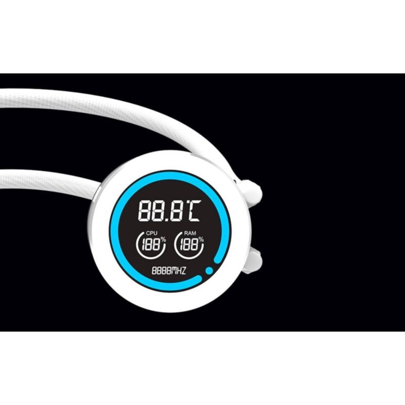Darkflash DN-D360 Blanco - Sistema de refrigeración líquida - Ítem4