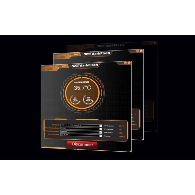 Darkflash DN-D360 Blanco - Sistema de refrigeración líquida - Ítem8