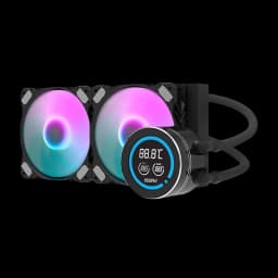 Darkflash DN-D240 Preto - Sistema de arrefecimento líquido