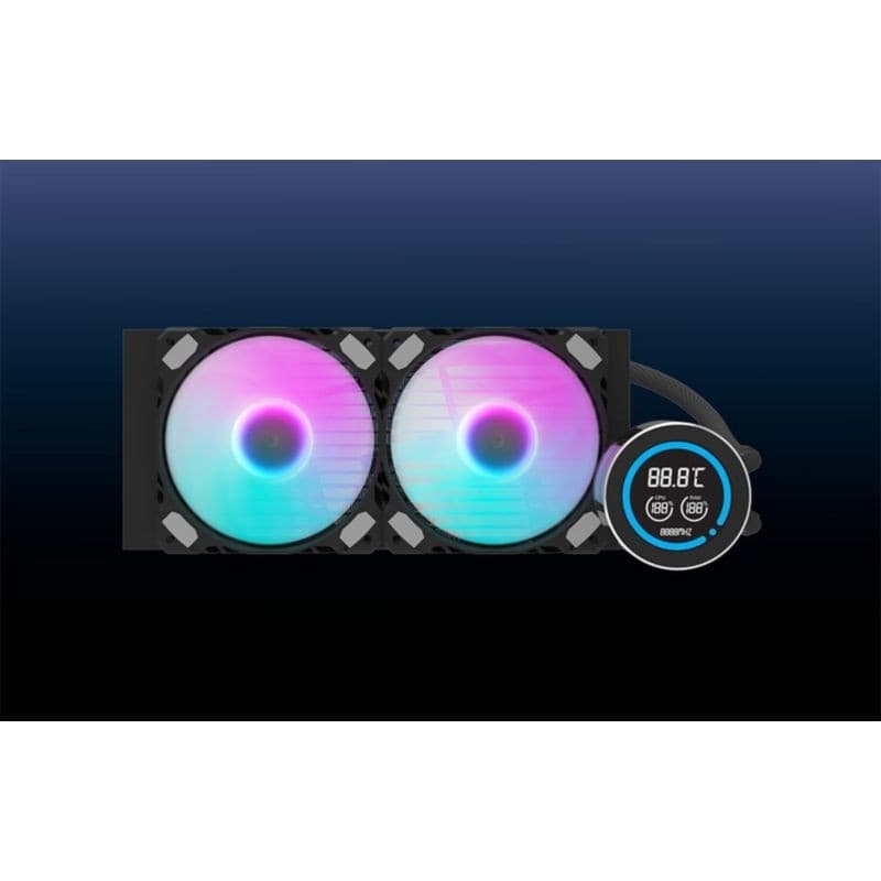 Sistema de Refrigeração Líquida Darkflash DN-D240 Preto compatível com sockets Intel 115x/1200/1700