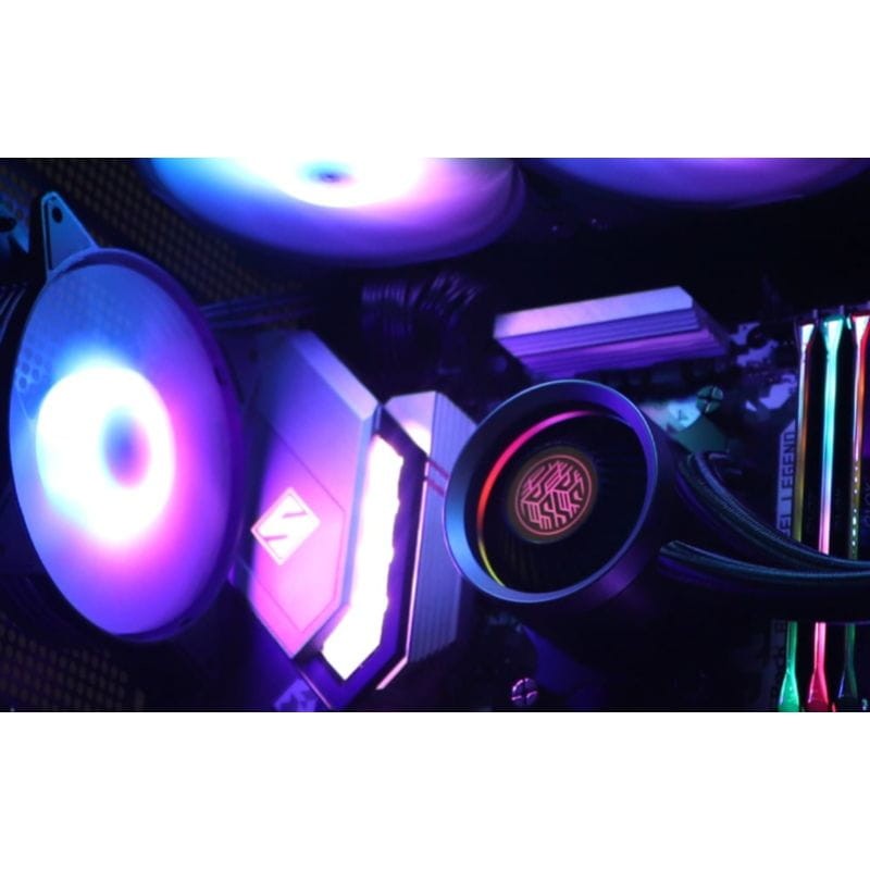 Darkflash DN 240 Preto - Sistema de Arrefecimento Líquido - Item3