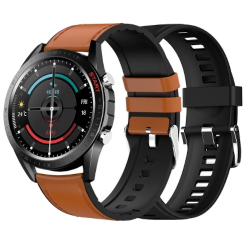 DCU Tecnologic Elegance Castanho/Preto - Relógio inteligente - Item
