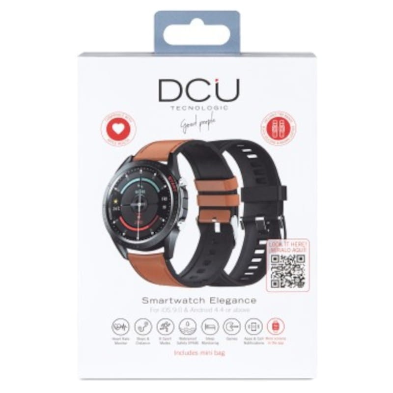 DCU Tecnologic Elegance Castanho/Preto - Relógio inteligente - Item5