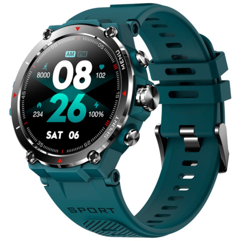DCU Tecnologic 34157082 Negro/Verde - Reloj Inteligente - Ítem