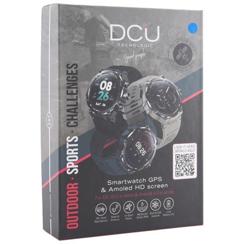 DCU Tecnologic 34157082 Negro/Verde - Reloj Inteligente - Ítem4