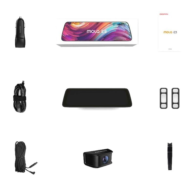 DDPAI Mola E3 Rétroviseur de voiture avec caméra - Ítem6