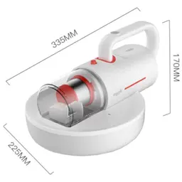 Aspiradora de Mano Deerma CM1300 Rojo - Aspiradora Sin Bolsa - Dimensiones
