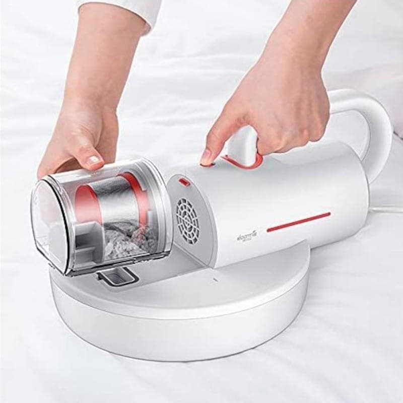 Aspiradora de Mano Deerma CM1300 Rojo - Aspiradora Sin Bolsa - Gran calidad