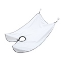 Tablier de rasage avec ventouse (bavette pour barbe) Blanc - Ítem