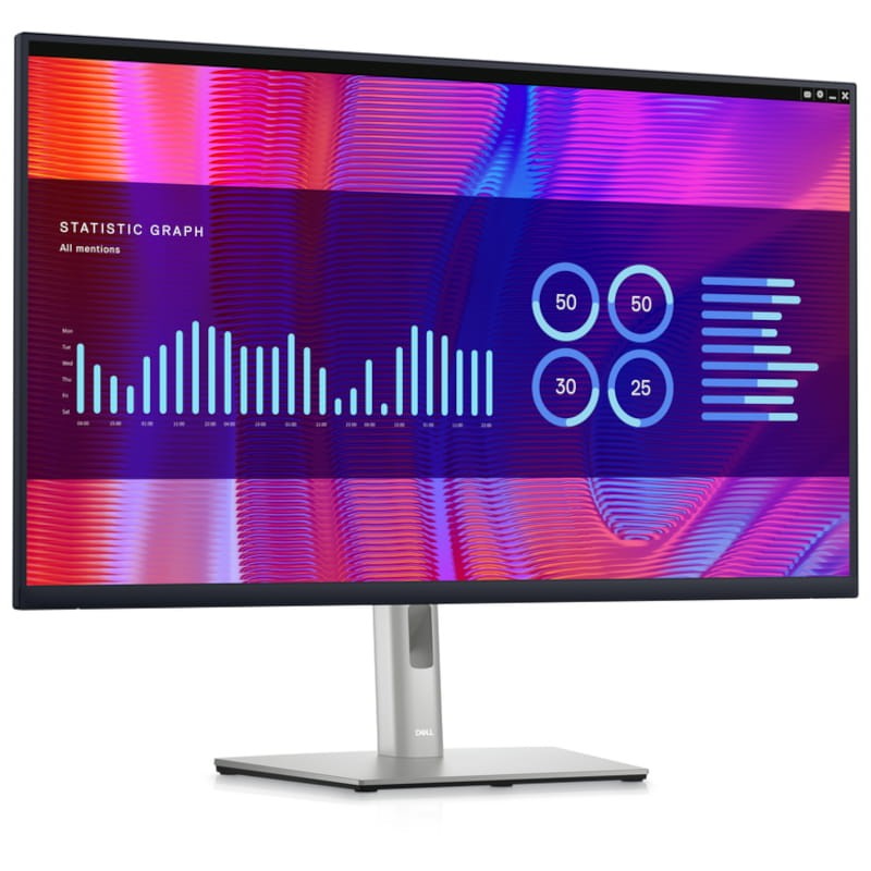 Dell Série P P3223DE LED 31,51 Quad HD LCD IPS Noir – Moniteur PC - Ítem1