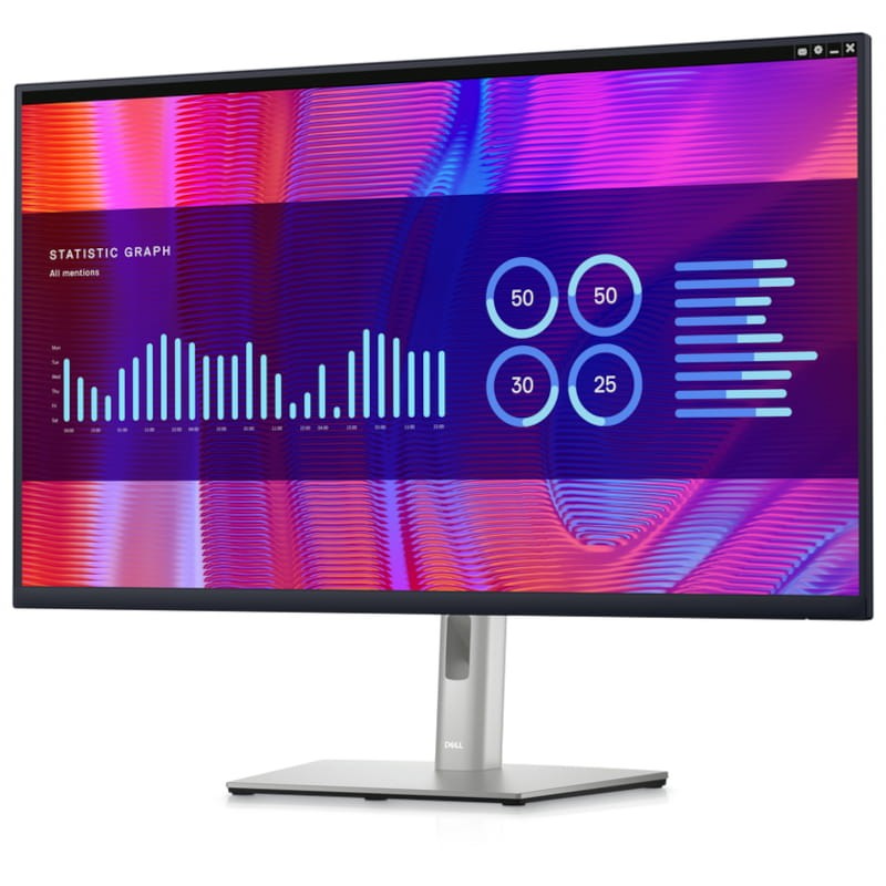 Dell Série P P3223DE LED 31.51 Quad HD LCD IPS Preto – Monitor de PC - Item2