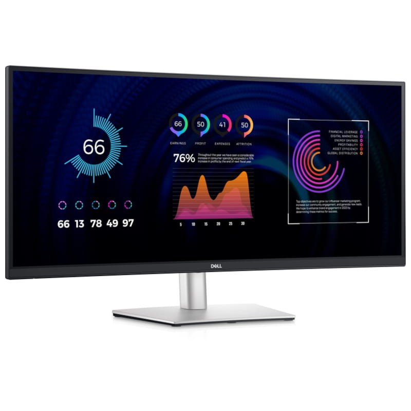 Dell P Series P3424WE 34.1 WQHD IPS UltraWide Curva Negro - Monitor PC - Ítem