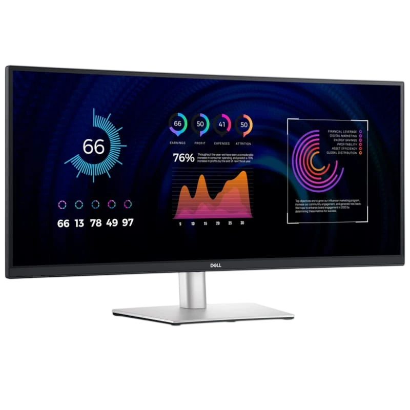 Dell P Series P3424WE 34.1 WQHD IPS UltraWide Curve Noir - Moniteur PC - Ítem