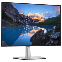 Dell UltraSharp U2421E LED 24.1 WUXGA LCD IPS prateado - monitor de PC vista frontal direita