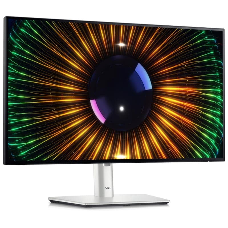 DELL UltraSharp U2424H 23.8 Full HD IPS ComfortView Plus preto, prateado - vista frontal do monitor do PC