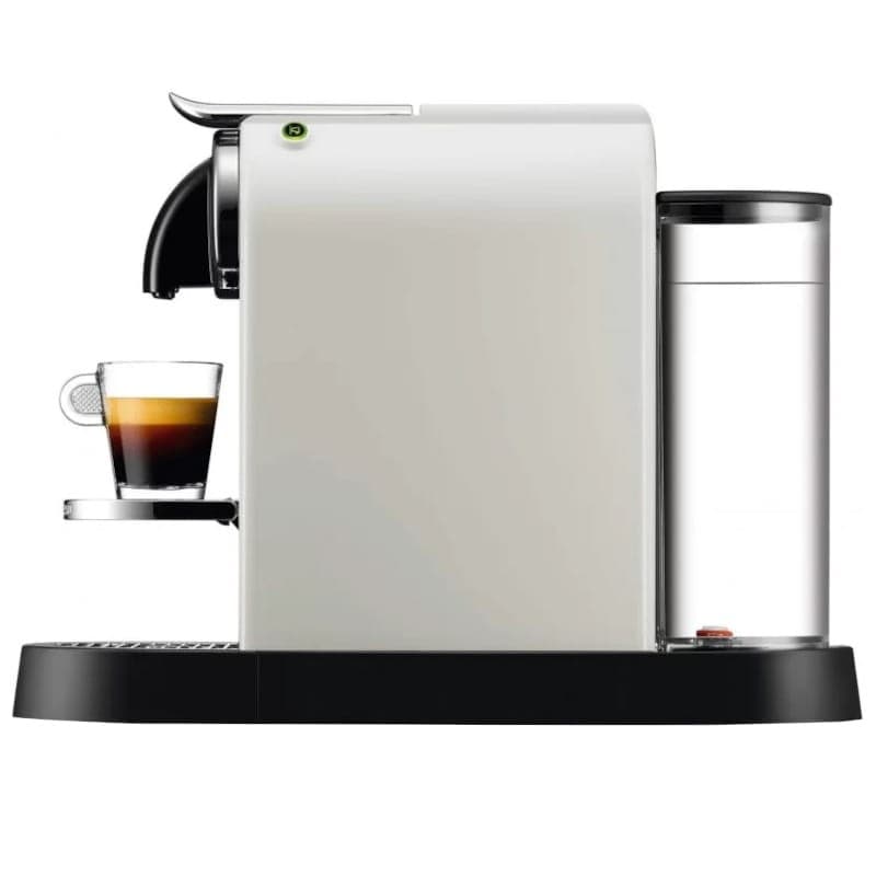 De'Longhi EN167W Branco - Vista lateral da máquina de café expresso