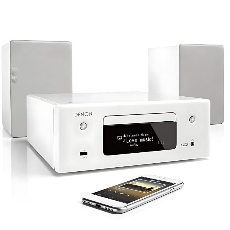 Denon CEOL N10 130 W Cinzento, Branco - Mini sistema de música - Item4