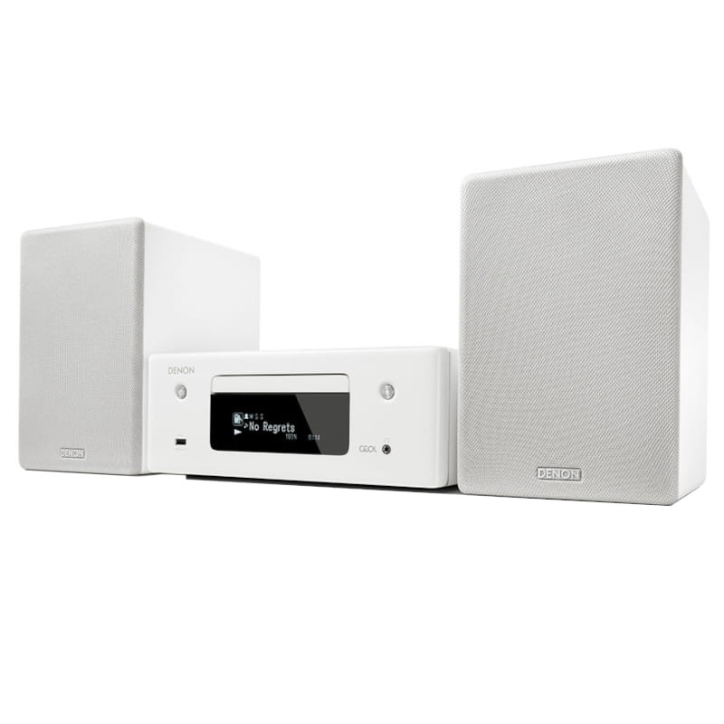 Denon CEOL N10 130 W Cinzento, Branco - Mini sistema de música - Item1