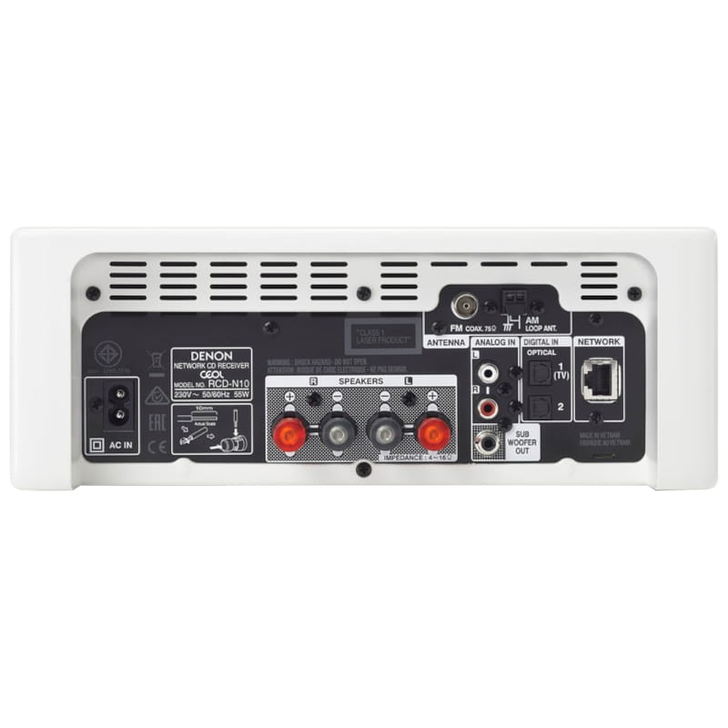 Denon CEOL N10 130 W Cinzento, Branco - Mini sistema de música - Item2
