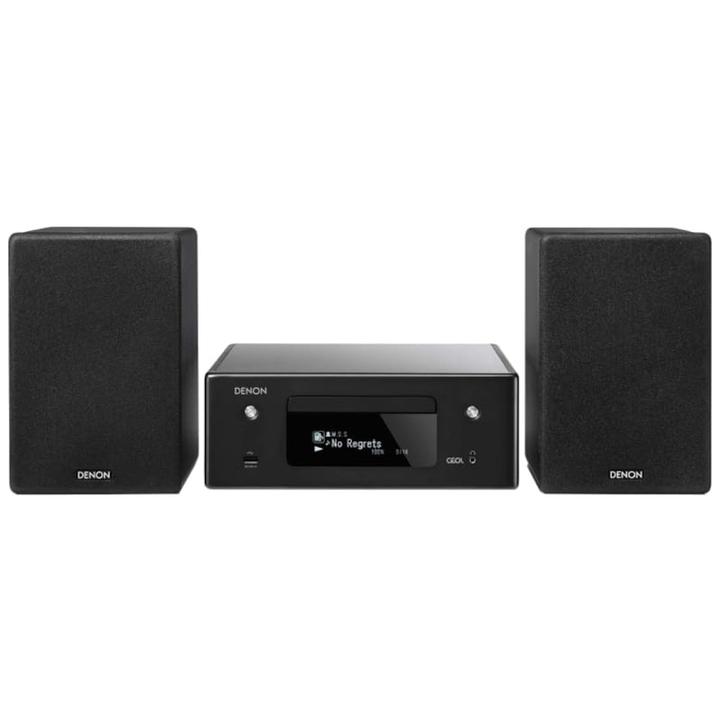 Denon N-10BK 130W Negro - Minicadena de música - Ítem1