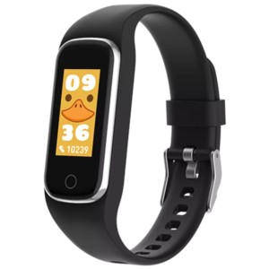 Denver BFK-312C Preto - Pulseira smartband para crianças