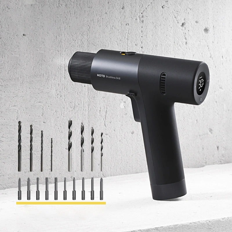 Destornillador Eléctrico Hoto 12V Brushless Drill - Ítem1