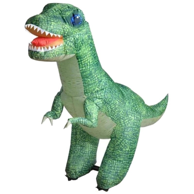 Dinosaure gonflable D019 Télécommande 2,4 GHz Bruits Dinosaure Autogonflant Vert - Ítem