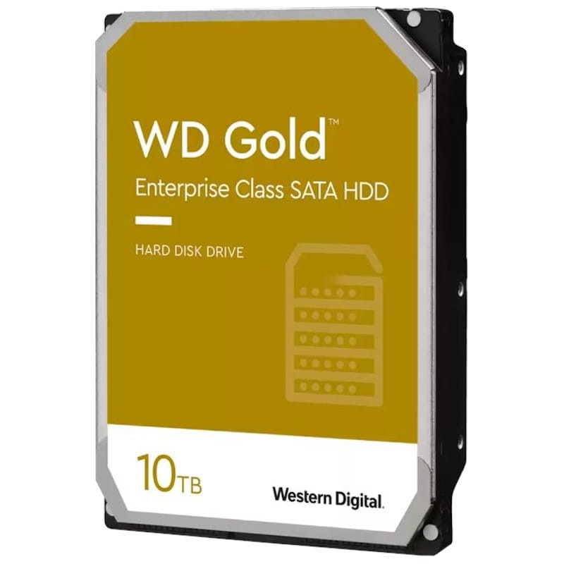 Disco duro 10TB WD Gold SATA III 3.5