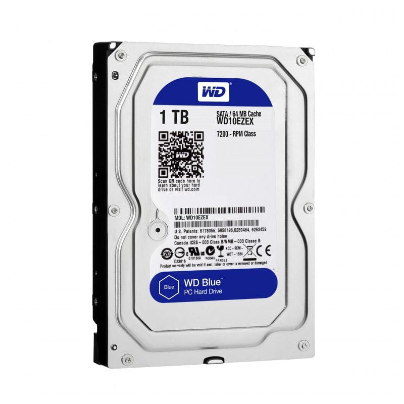 Disque dur WD Blue SATA III 3,5 de 1 To