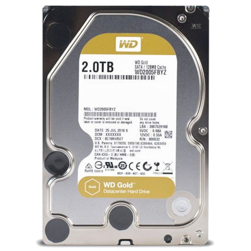 Disco duro 2TB WD Gold SATA III 3.5 - Ítem2