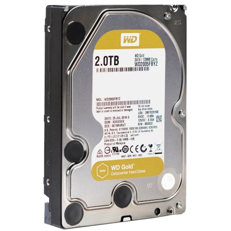 Disco duro 2TB WD Gold SATA III 3.5 - Ítem1