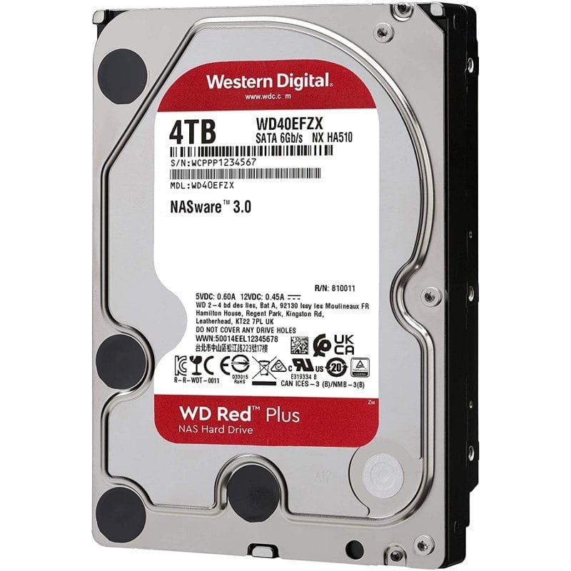 Disque dur WD Red Plus SATA III 3,5 de 4 To - Ítem1