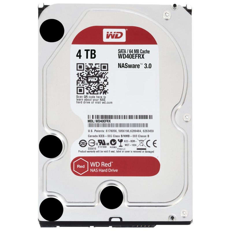 Disco duro 4TB WD Red SATA3 NAS 3,5