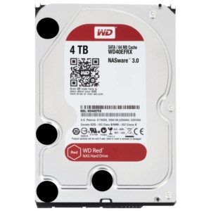 Disco duro 4TB WD Red SATA3 NAS 3,5