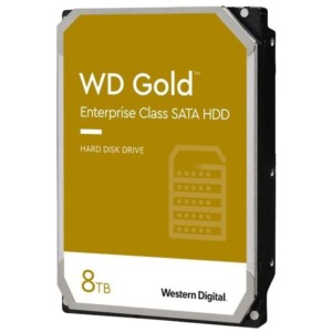 Disco rígido 8T WD Gold SATA III de 3,5