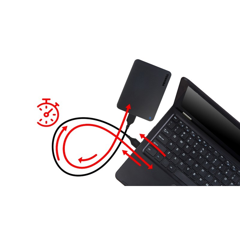 Disco duro externo 1TB Toshiba Canvio Basics 5Gbps - Ítem5