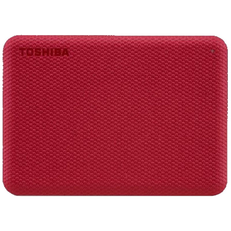 Disco duro externo 2TB Toshiba Canvio Advance 2.5 USB 3.2 Rojo